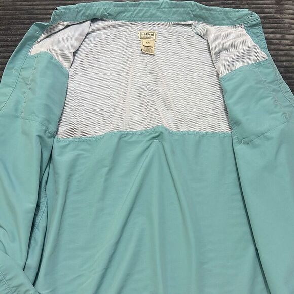 LL Bean Fishing Shirt Outdoor Vented Roll Sleeves Lightweight Men’s Size XXL - Picture 7 of 7